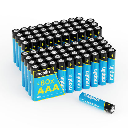 Maplin AAA LR03 1.5V Alkaline Batteries