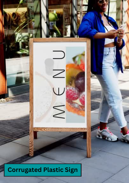 Corrugated Plastic Sign