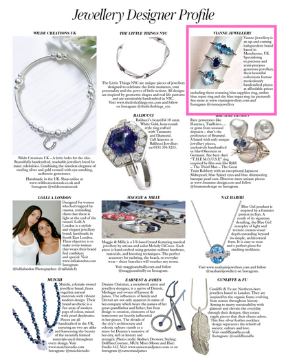 Ombre Blue Topaz Ring in Sterling Silver