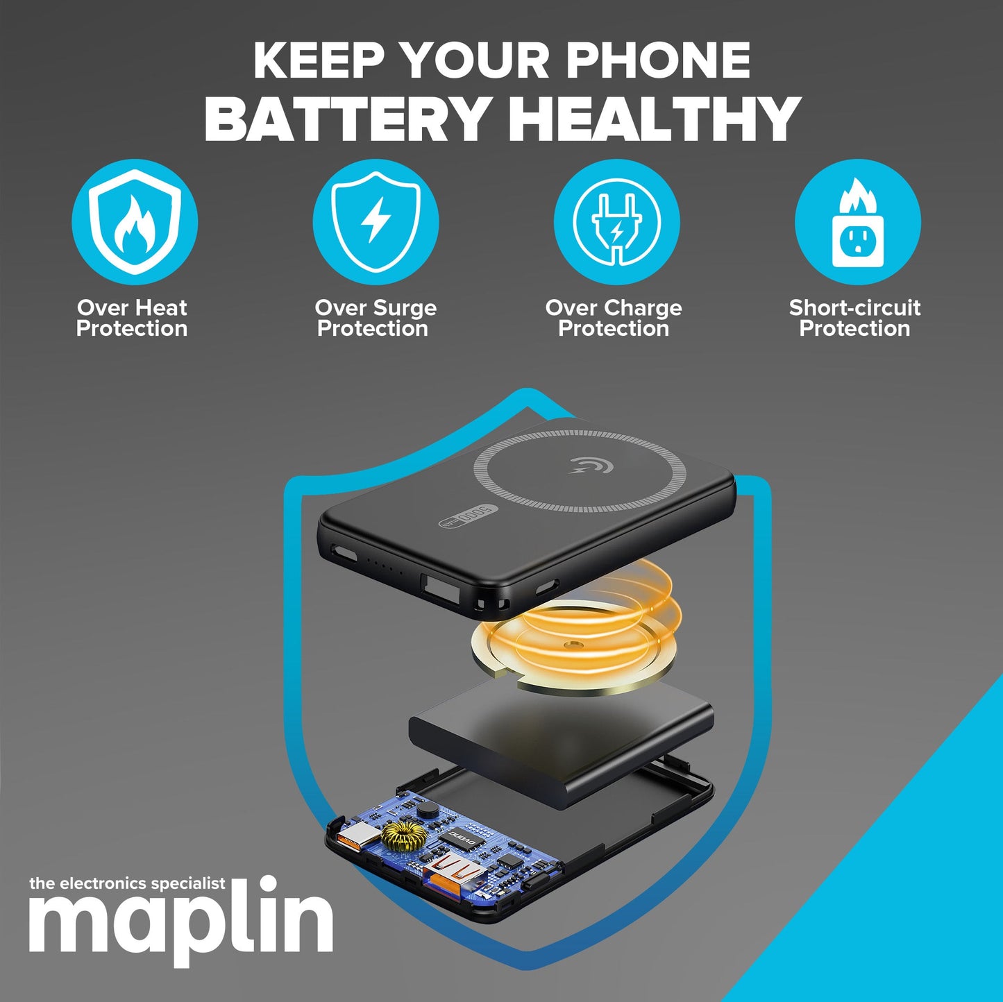 Wireless Fast Charging Power Bank