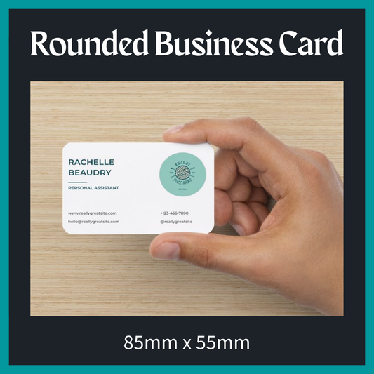 Rounded Business Card (Double Sided)