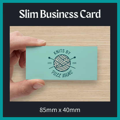 Slim Business Card (Double Sided)