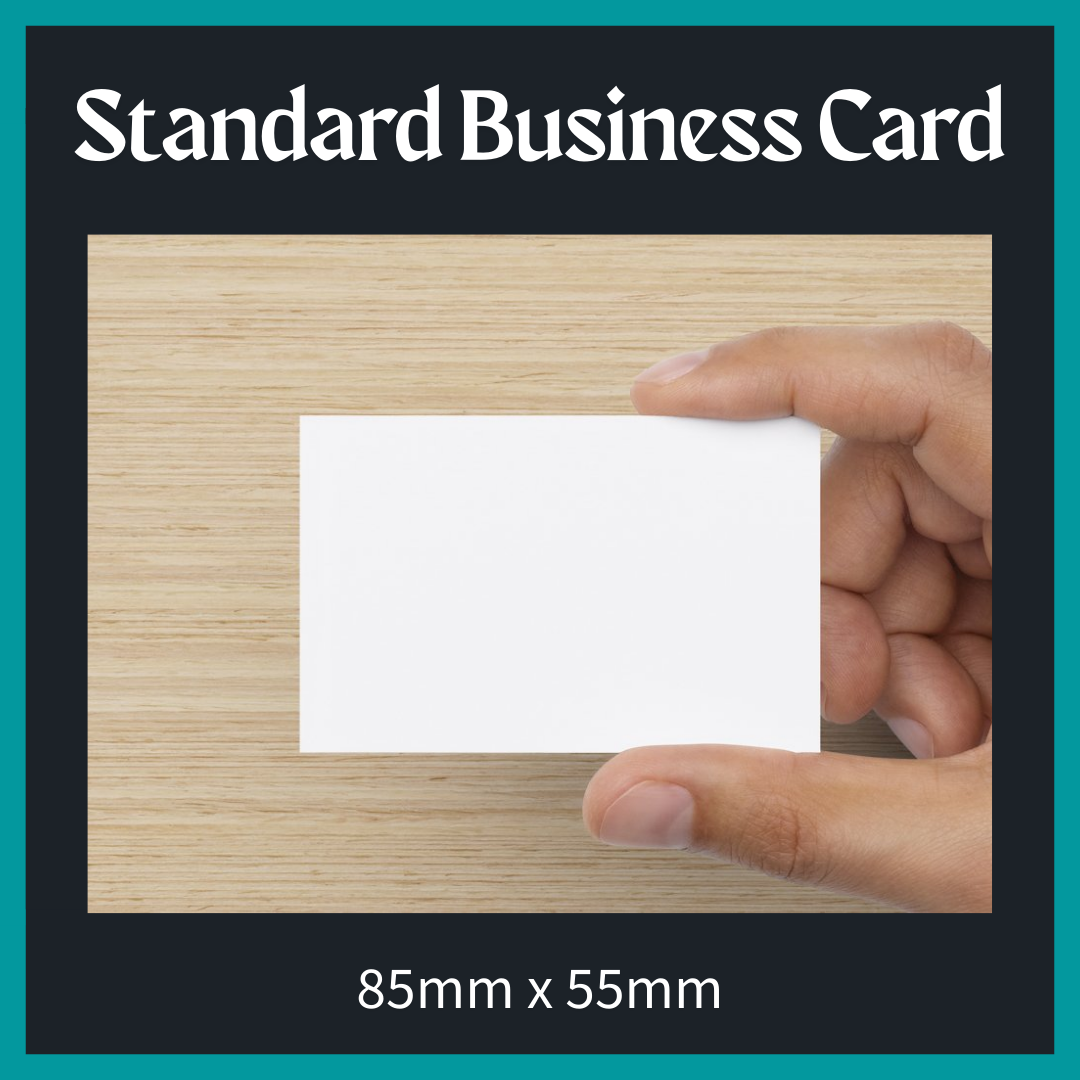 Standard Business Card (Single Sided)