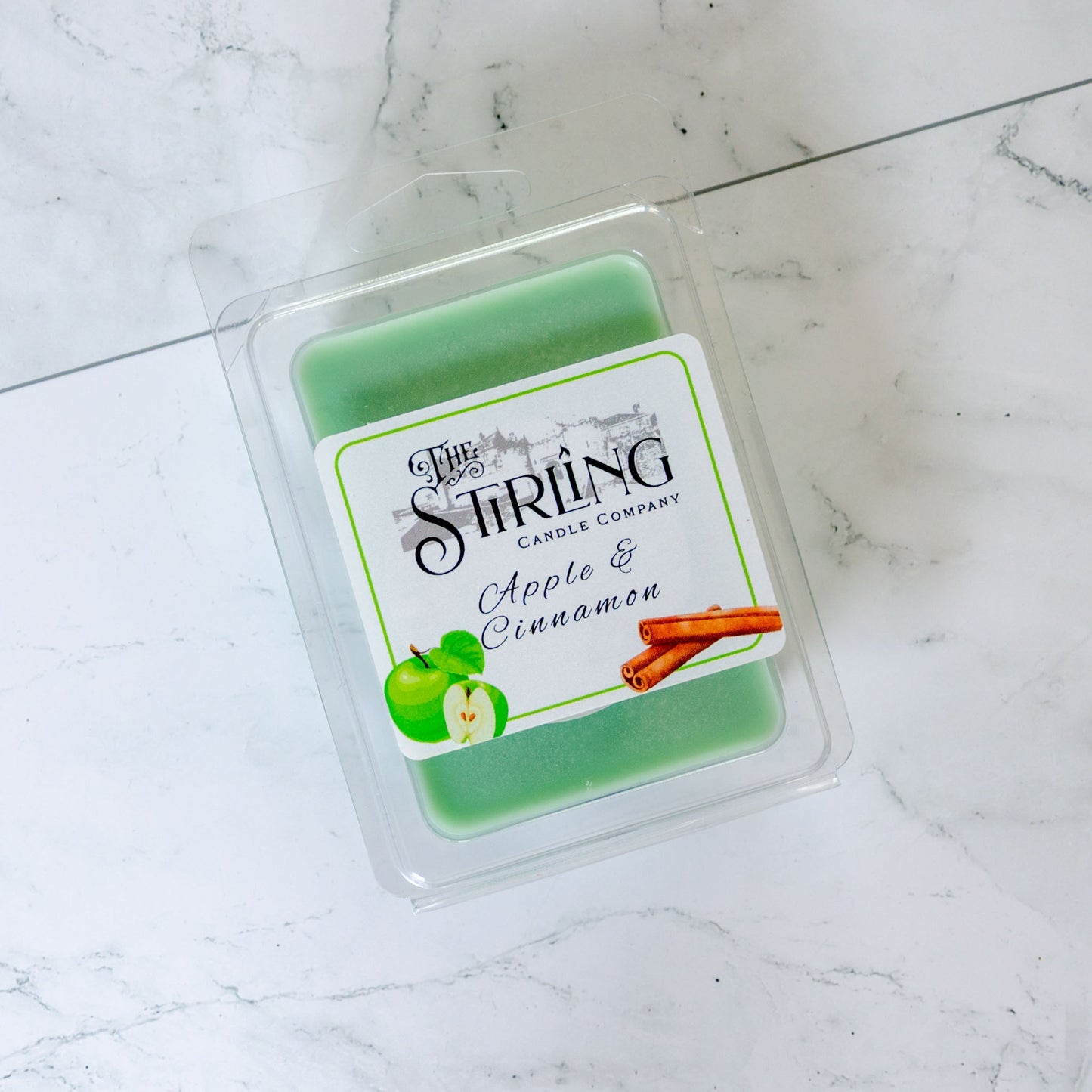 Apple & Cinnamon - Wax Melt Clamshell
