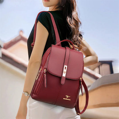 Luxury Leather Backpack