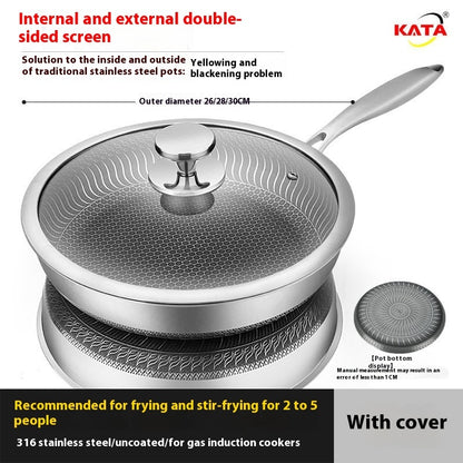 Stainless Steel Frying Pan