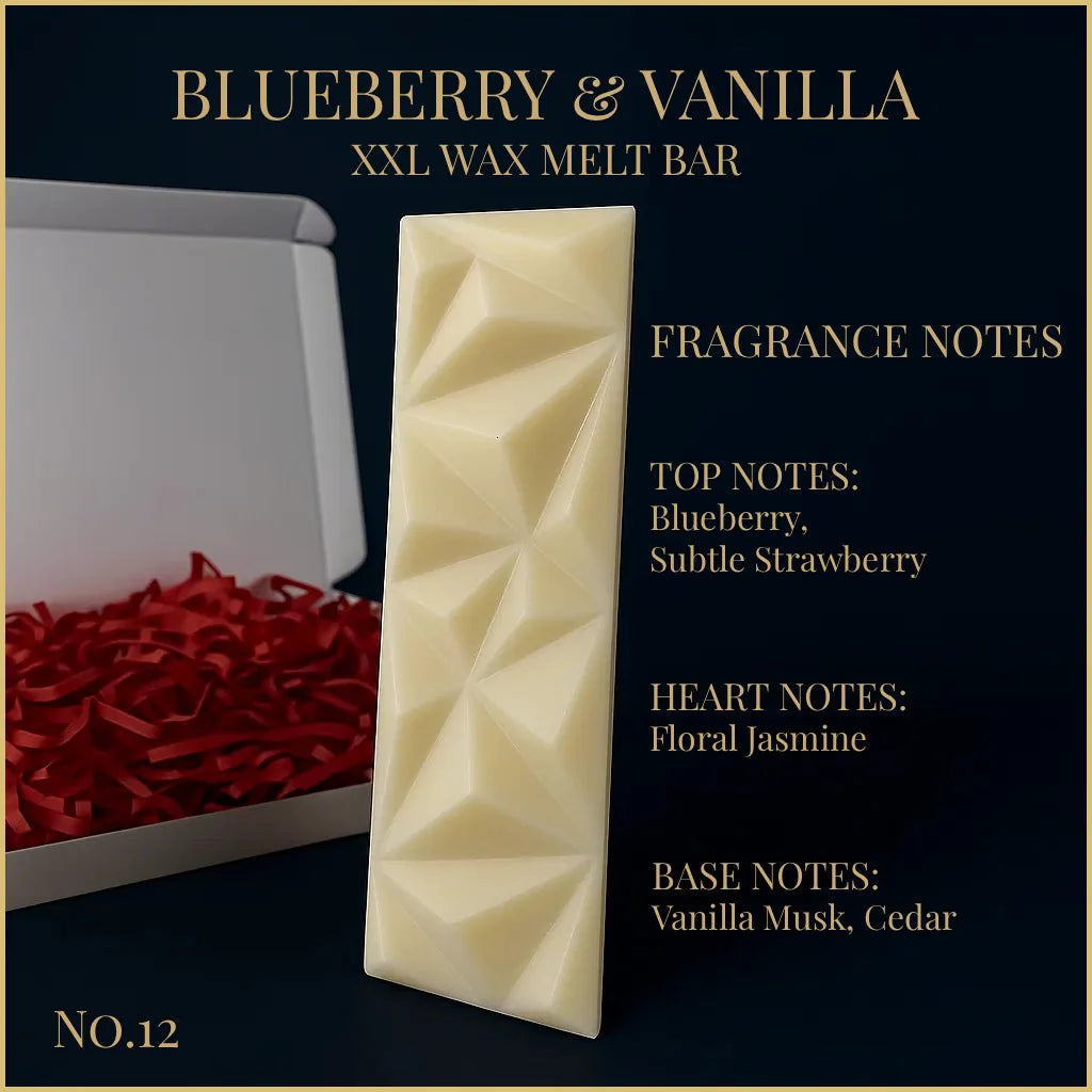 Blueberry & Vanilla - XXL Wax Melt Bar