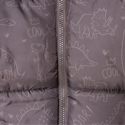 HelloBaby Coat - Brown Printed