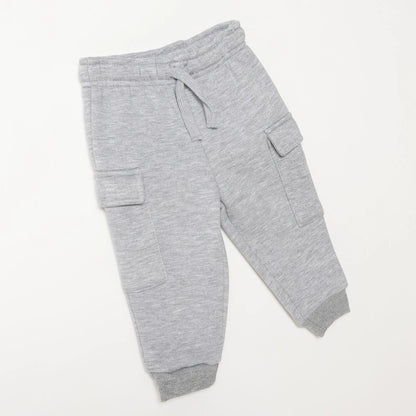 HelloBaby Basic Baby Boy Leggings - Grey Melange