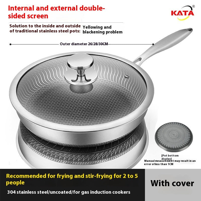 Stainless Steel Frying Pan