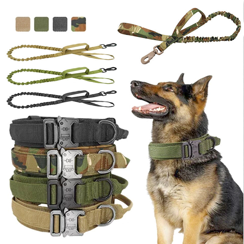 Tactical Dog Collar & Leash