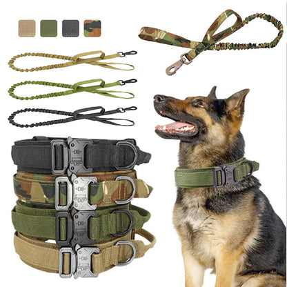 Tactical Dog Collar & Leash
