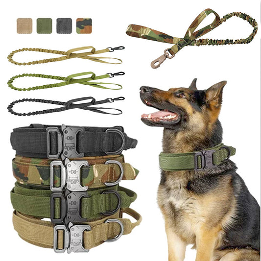 Tactical Dog Collar & Leash