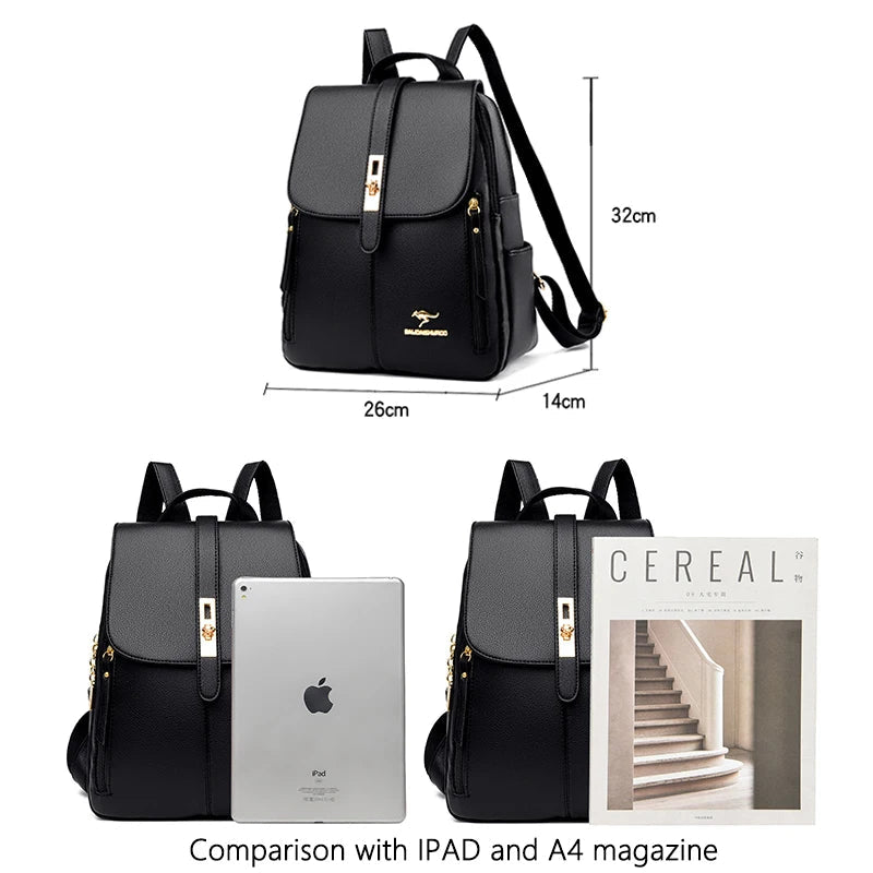 Luxury Leather Backpack