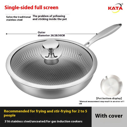 Stainless Steel Frying Pan