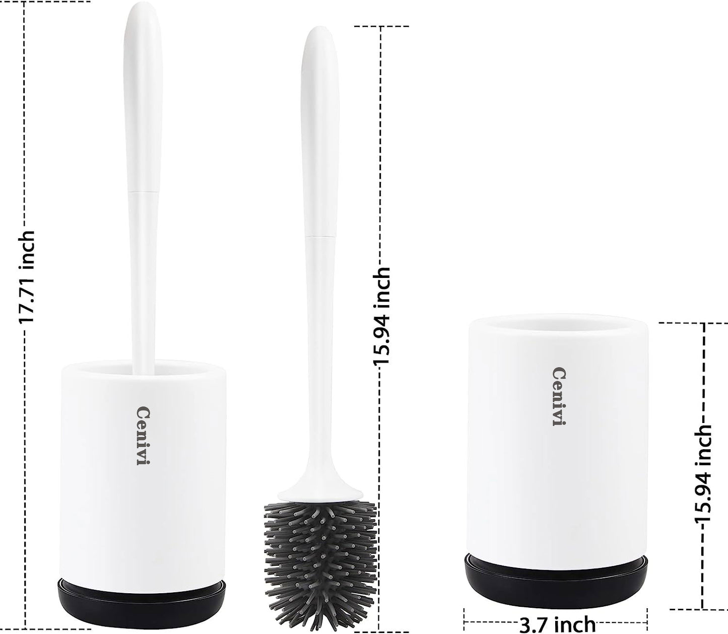 Soft Plastic Toilet Brush
