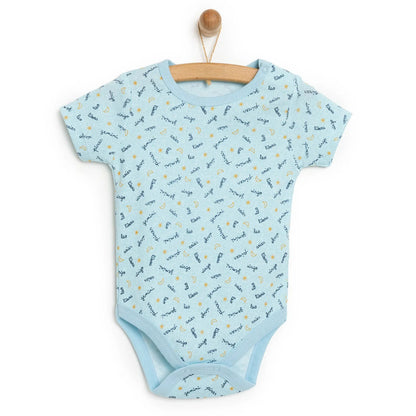 HelloBaby Baby Boy Short Sleeve  Body - Blue