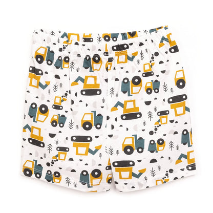 HelloBaby Baby Boy Short Sleeve Pyjamas Set - Ecru