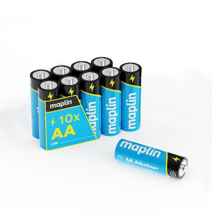 Maplin AA LR6 1.5V Alkaline Batteries