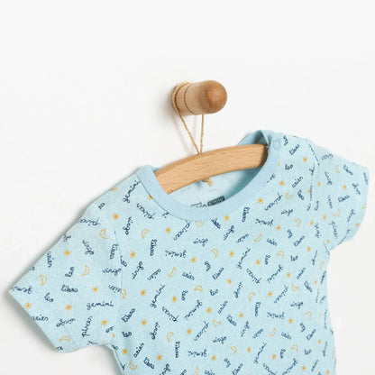 HelloBaby Baby Boy Short Sleeve  Body - Blue